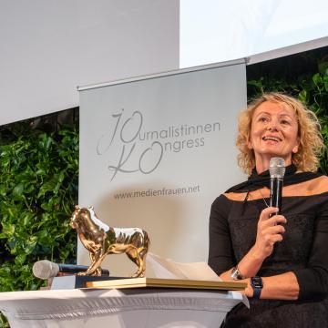 MedienLÖWIN GOLD 2021 Eva Linsinger